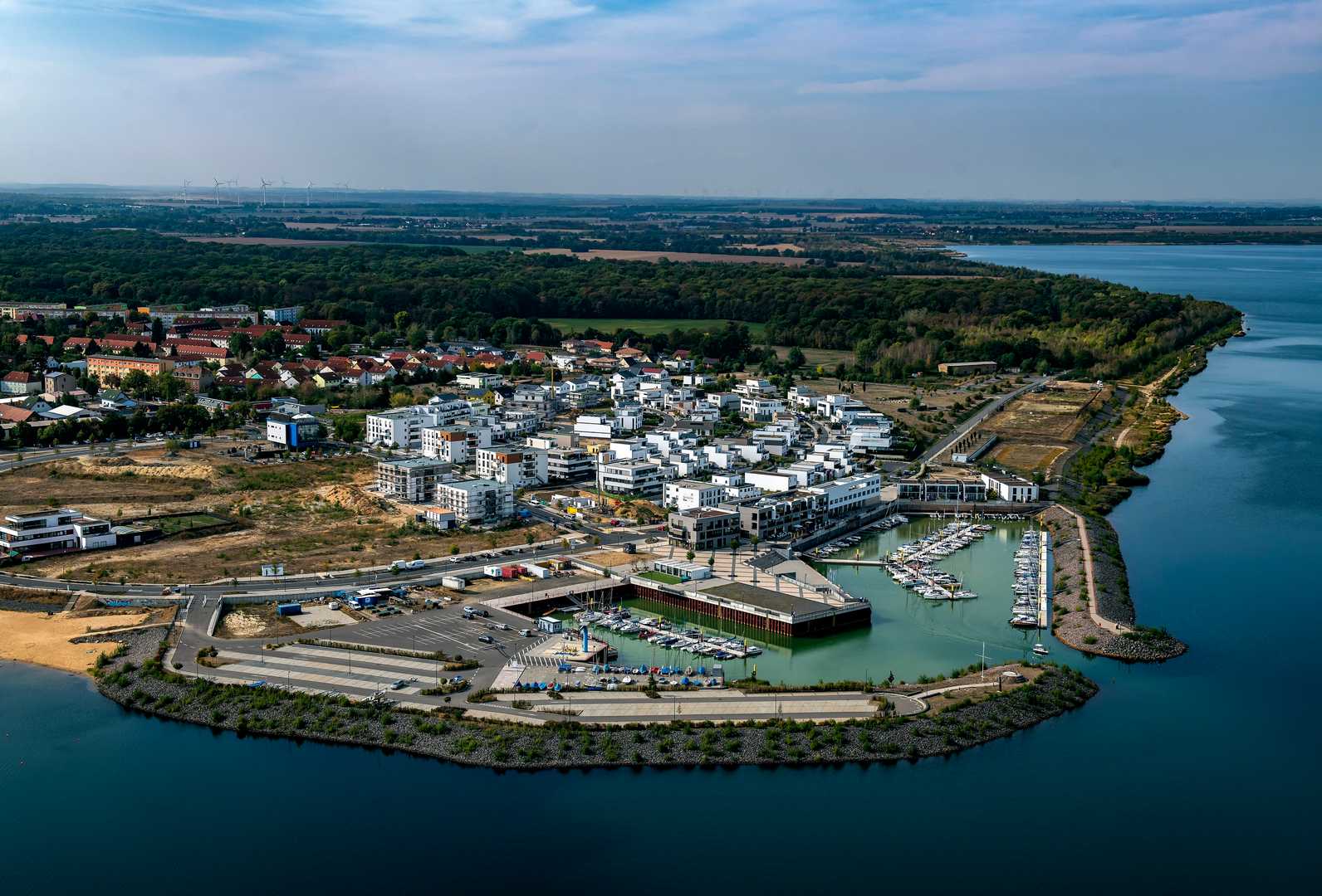 Kap Zwenkau (Foto: LMBV/Peter Radke 2018) Grafik